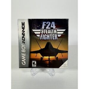 F24 Stealth Fighter (Nintendo Gameboy Boy Advance GBA) NEW Factory Sealed MINT